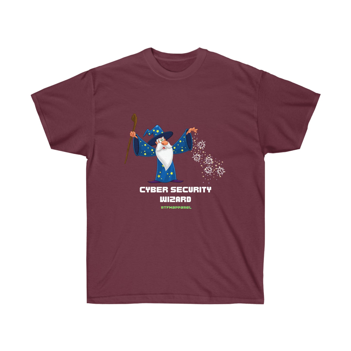 Cyber Security Wizard, Sysadmin, Cloud Engineer, Hacker,  Red Team, PenTest Funny Tshirt
