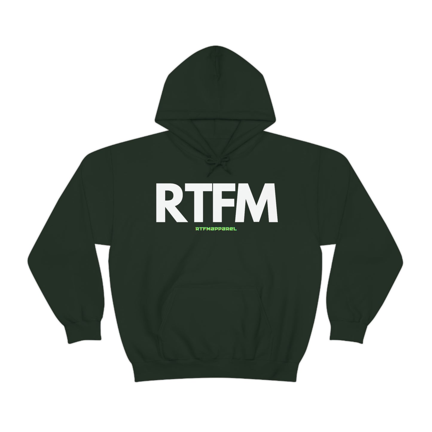 RTFM, Read the Manual, unny, Sysadmin, Geek, Project Manager, Developer, Gift, Unisex Hooded Sweatshirt