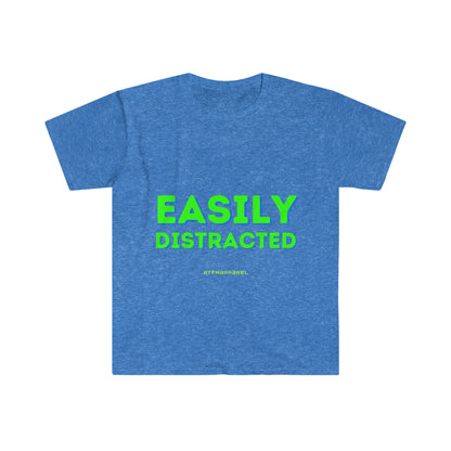Easily Distracted - Funny, Sysadmin, Geek, Gamer, Developer, Gift T-Shirt