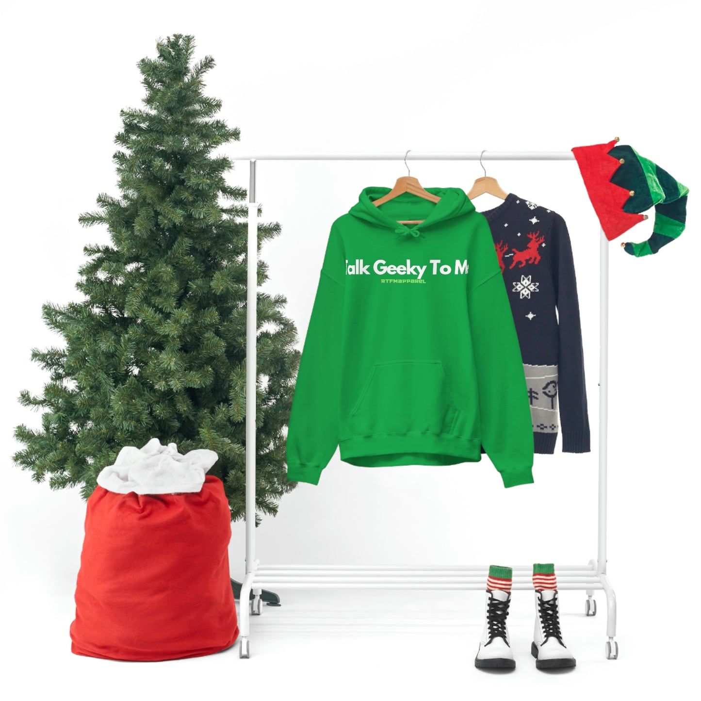 Talk Geeky to me, Funny, Sysadmin, Geek, Project Manager, Developer, Gift, Unisex Hooded Sweatshirt