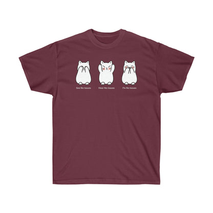 See No Issues, Fix no Issues - Helpdesk, Sysadmin, Cloud Engineer, Architect, Azure, AWS, Network admin, Server Admin Funny Tshirt
