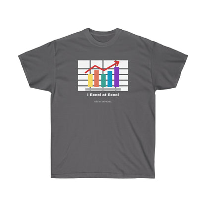 I Excel at Excel - Master of Spreadsheets - Helpdesk, Sysadmin, Data, Office humour Admin Funny Excel Tshirt