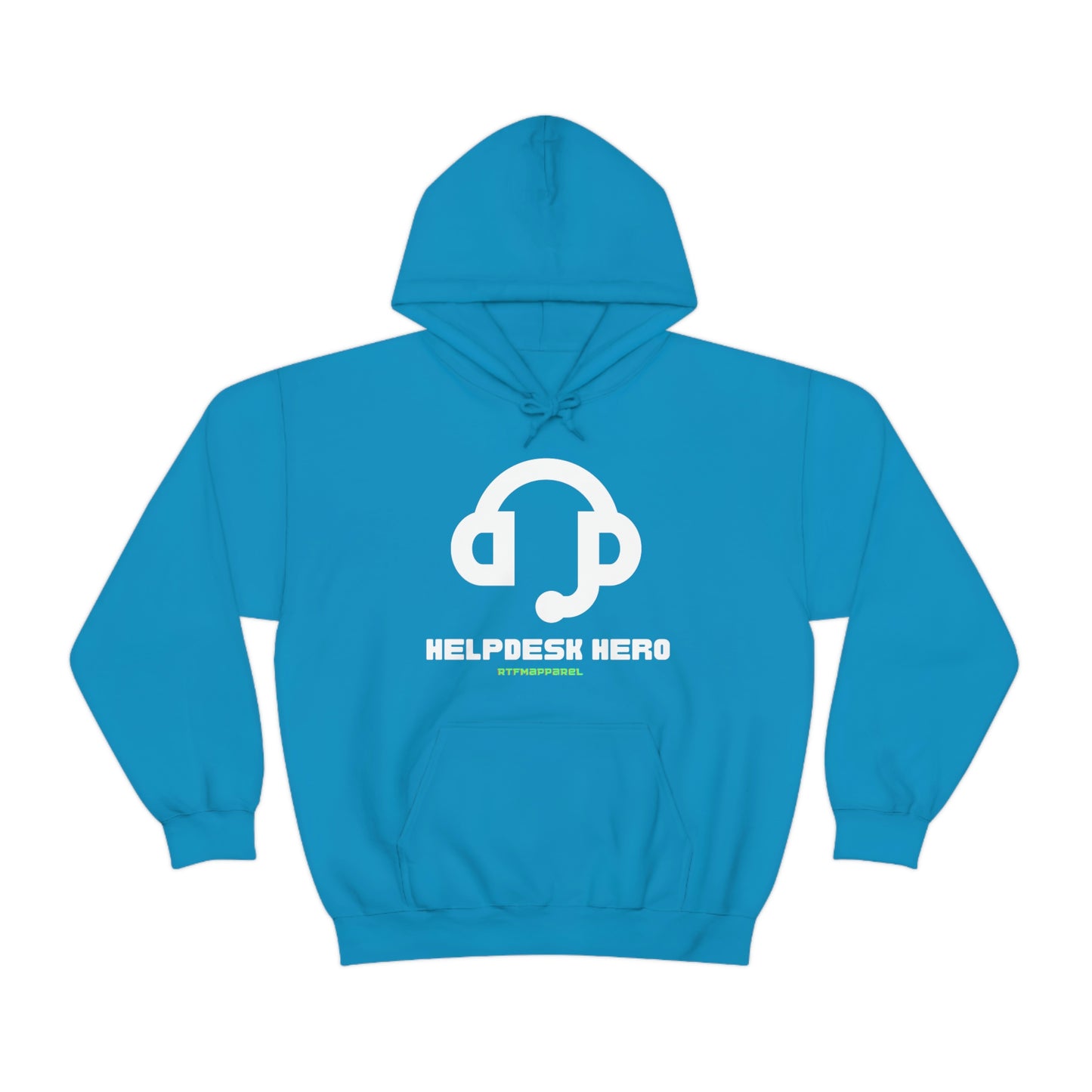 Helpdesk Hero, IT Support Funny, Sysadmin, RTFM Hoodie