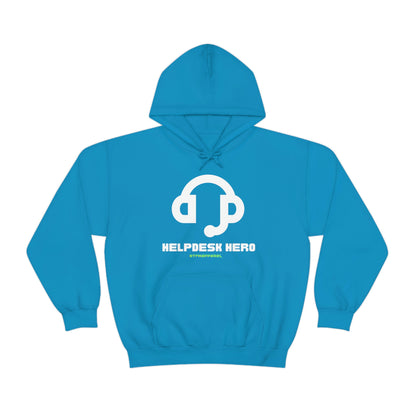 Helpdesk Hero, IT Support Funny, Sysadmin, RTFM Hoodie