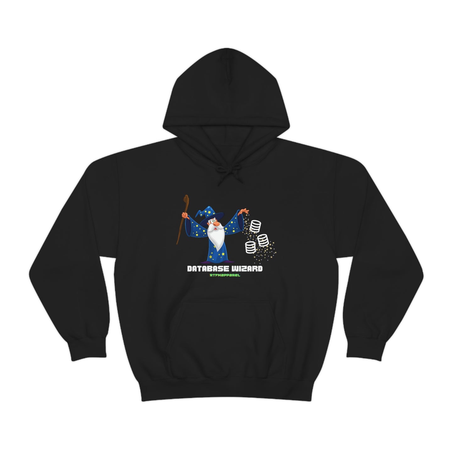 Database Wizard - SQL DBA Sysadmin Data Science Hooded Sweatshirt