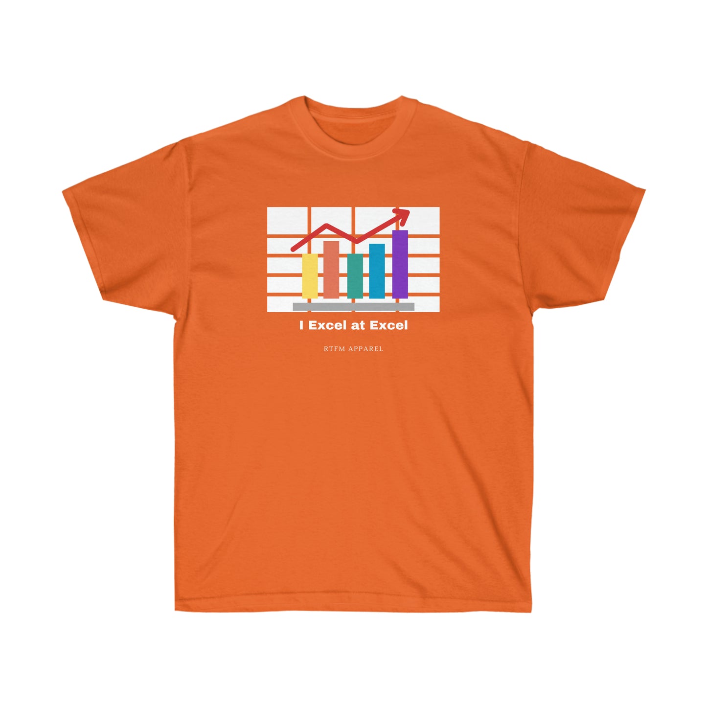 I Excel at Excel - Master of Spreadsheets - Helpdesk, Sysadmin, Data, Office humour Admin Funny Excel Tshirt