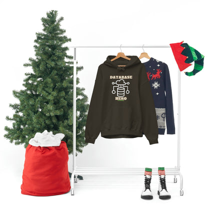 Database Hero - Funny DBA, SQL, Data Science Hoodie