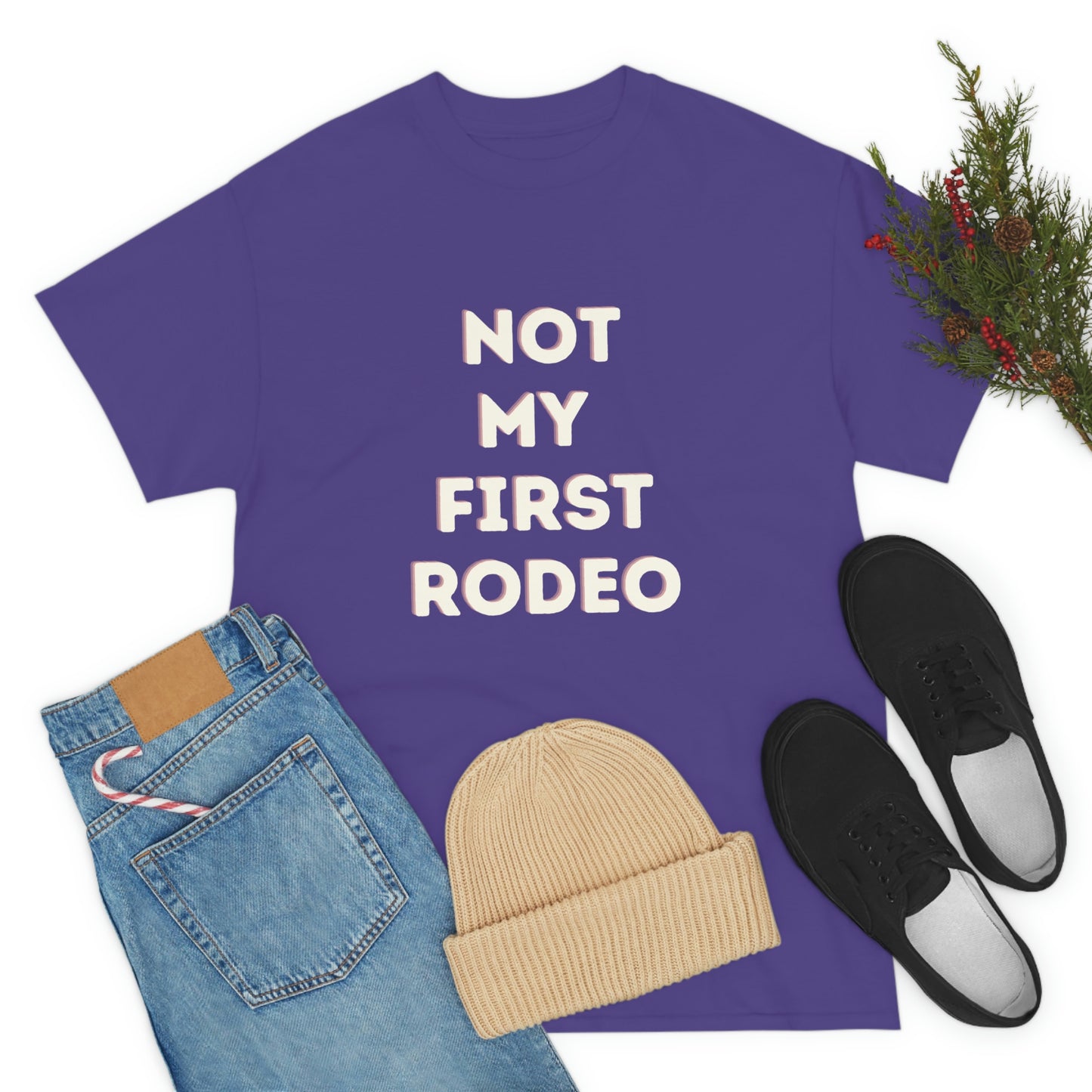 "Not My First Rodeo" Funny, Sysadmin, Geek, Gamer, Developer, Gift Cotton Tee
