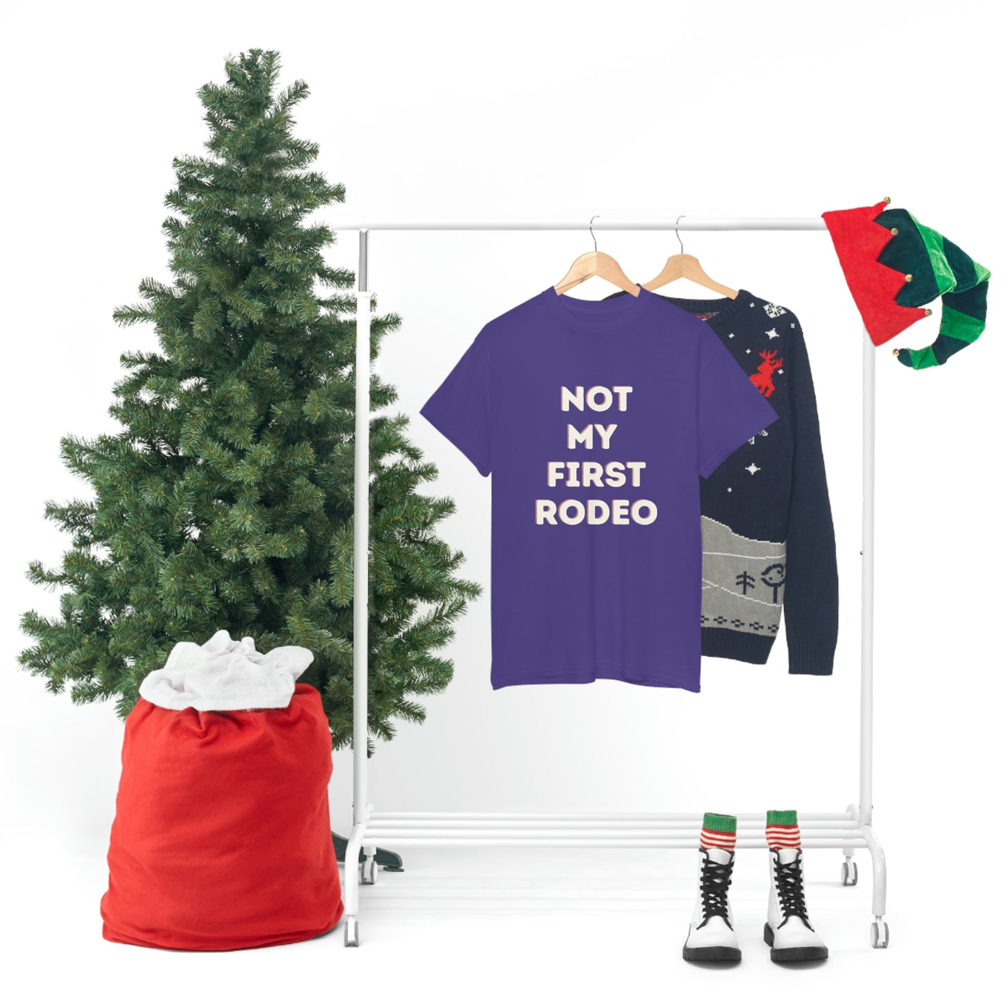 "Not My First Rodeo" Funny, Sysadmin, Geek, Gamer, Developer, Gift Cotton Tee