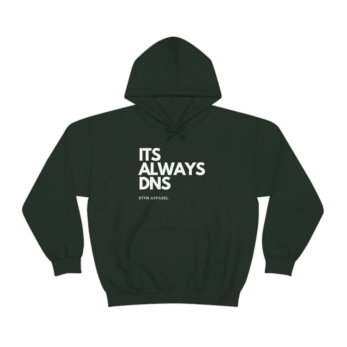 ITS ALWAYS DNS - Network Engineer, Cisco, Network, Wifi, Sysadmin, IT Support Hoodie