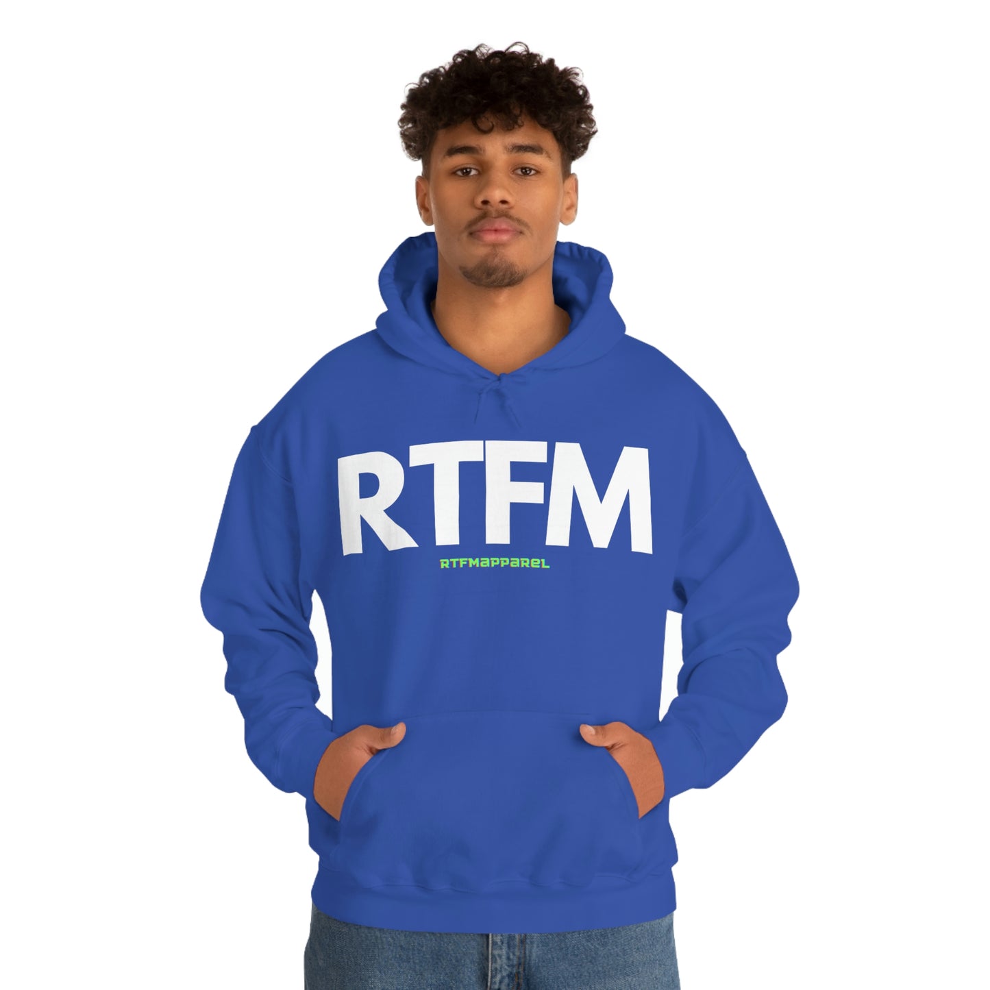 RTFM, Read the Manual, unny, Sysadmin, Geek, Project Manager, Developer, Gift, Unisex Hooded Sweatshirt
