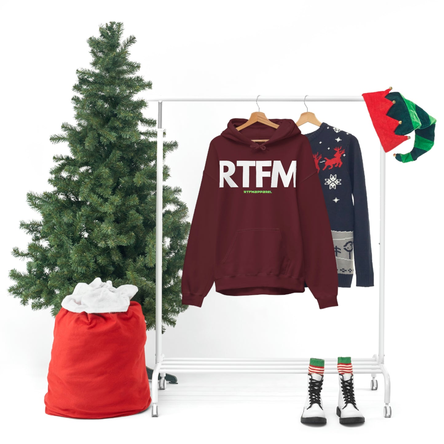 RTFM, Read the Manual, unny, Sysadmin, Geek, Project Manager, Developer, Gift, Unisex Hooded Sweatshirt