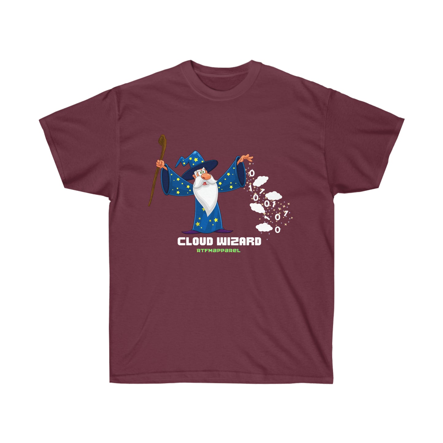 Cloud Wizard , Sysadmin, Cloud Engineer, Architect, Azure, AWS, IT Support, Sysadmin Funny Tshirt
