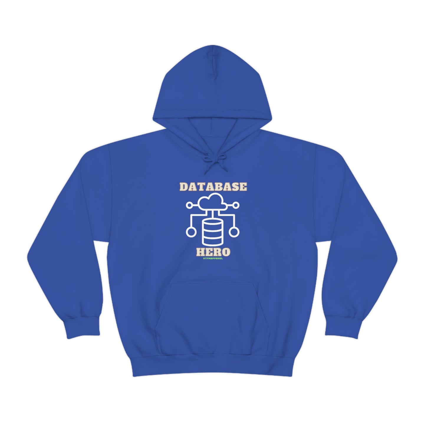 Database Hero - Funny DBA, SQL, Data Science Hoodie