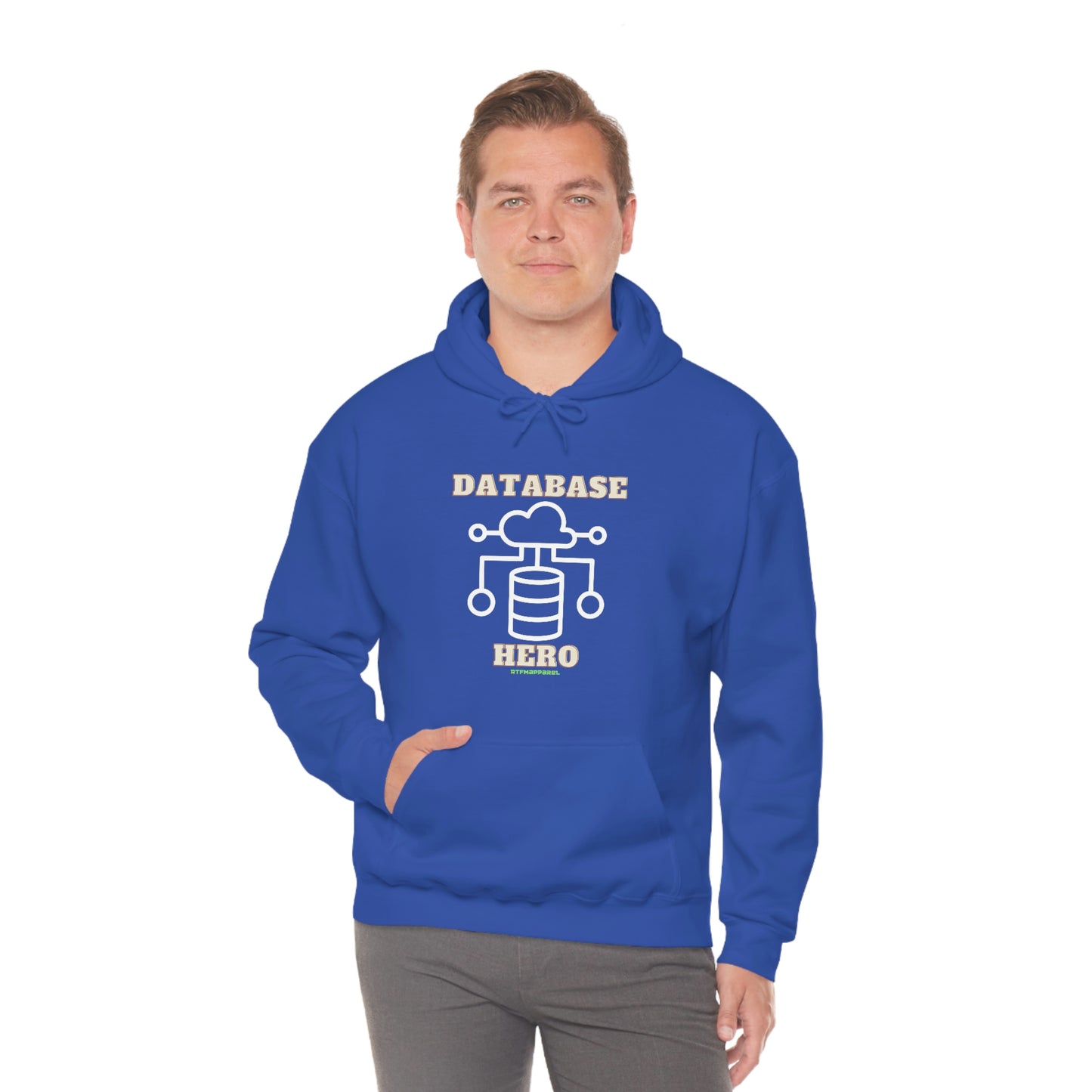 Database Hero - Funny DBA, SQL, Data Science Hoodie