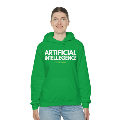 Artificial Intellegence, AI, Funny , Sysadmin, Geek, Project Manager, Developer, Gift, Unisex Hooded Sweatshirt