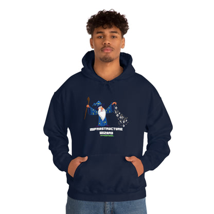Infrastructure Wizard -  Cloud, Sysadmin, Cloud Engineer, Architect, Azure, AWS, Network admin, Server Admin  Hoodie