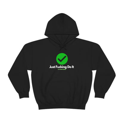JFDI, Just do it, Funny, Sysadmin, Geek, Project Manager, Explicit, Developer, Gift, Unisex Hooded Sweatshirt