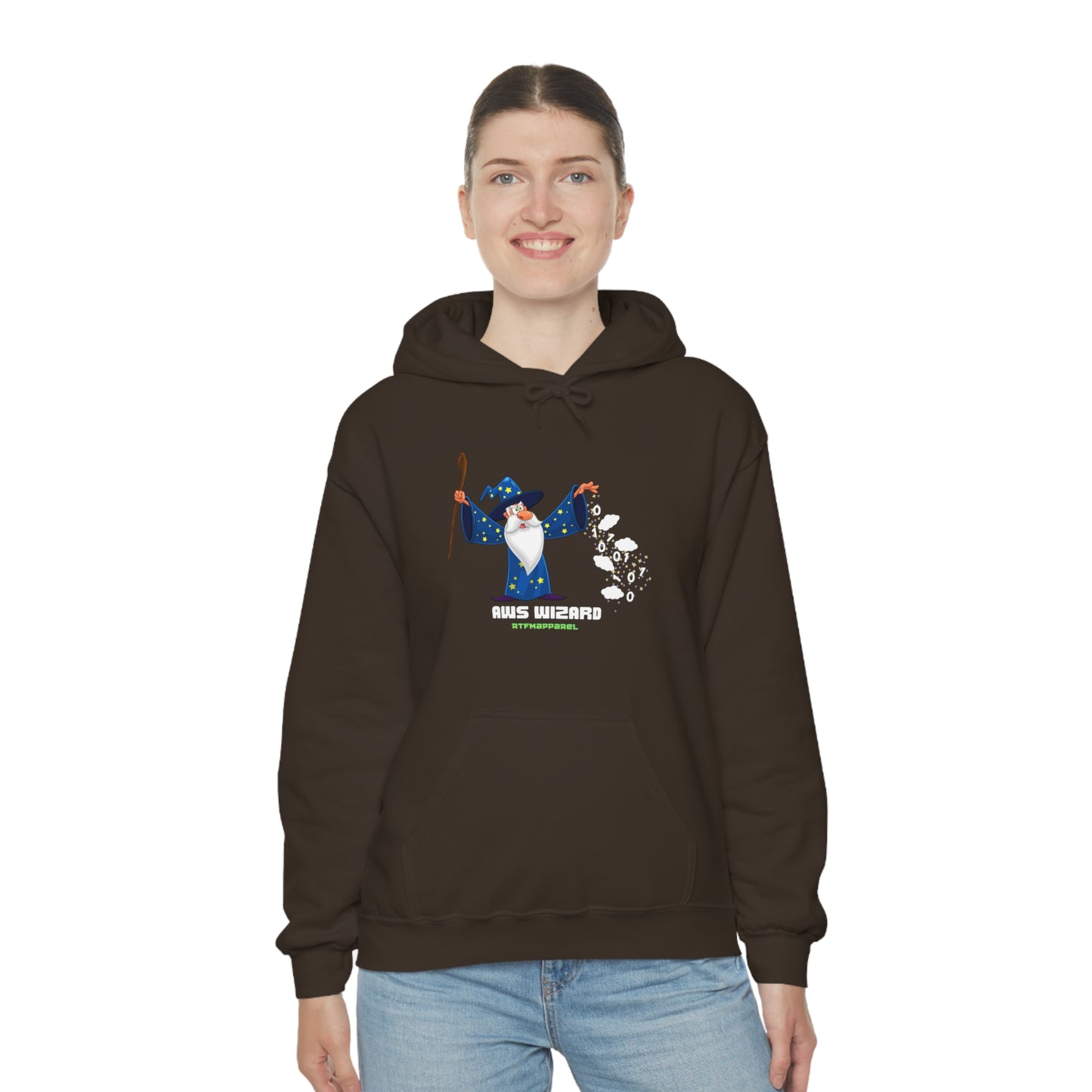 AWS Wizard -  Cloud, Sysadmin, Cloud Engineer, Architect, AWS Hoodie