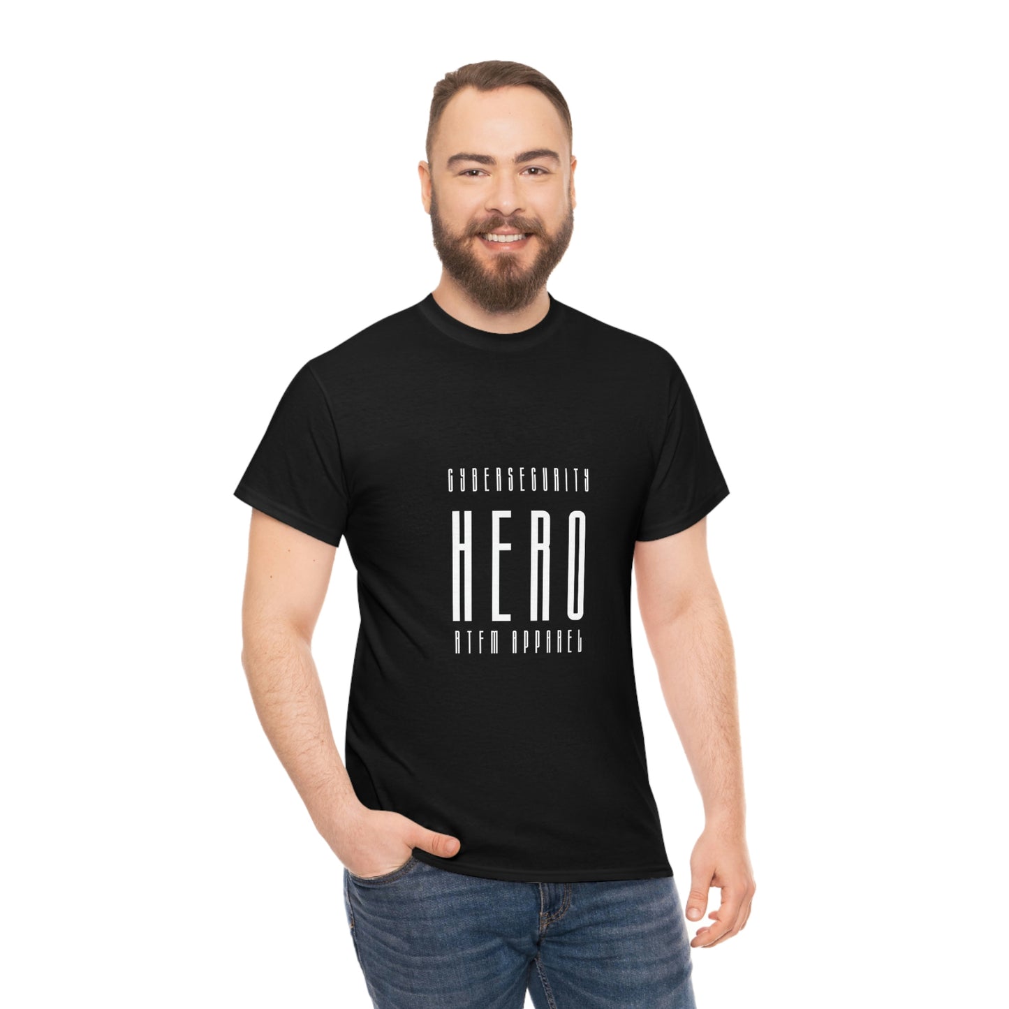 Cyber Security Hero - Unisex Heavy Cotton Tee - Funny, Humor, Perfect Gift