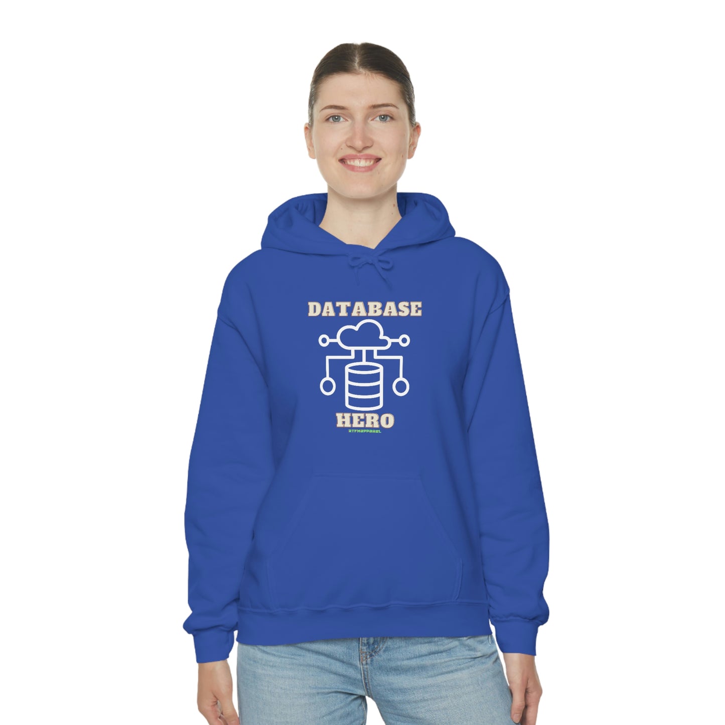 Database Hero - Funny DBA, SQL, Data Science Hoodie