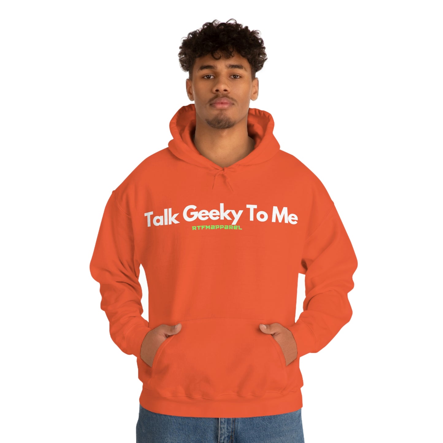 Talk Geeky to me, Funny, Sysadmin, Geek, Project Manager, Developer, Gift, Unisex Hooded Sweatshirt