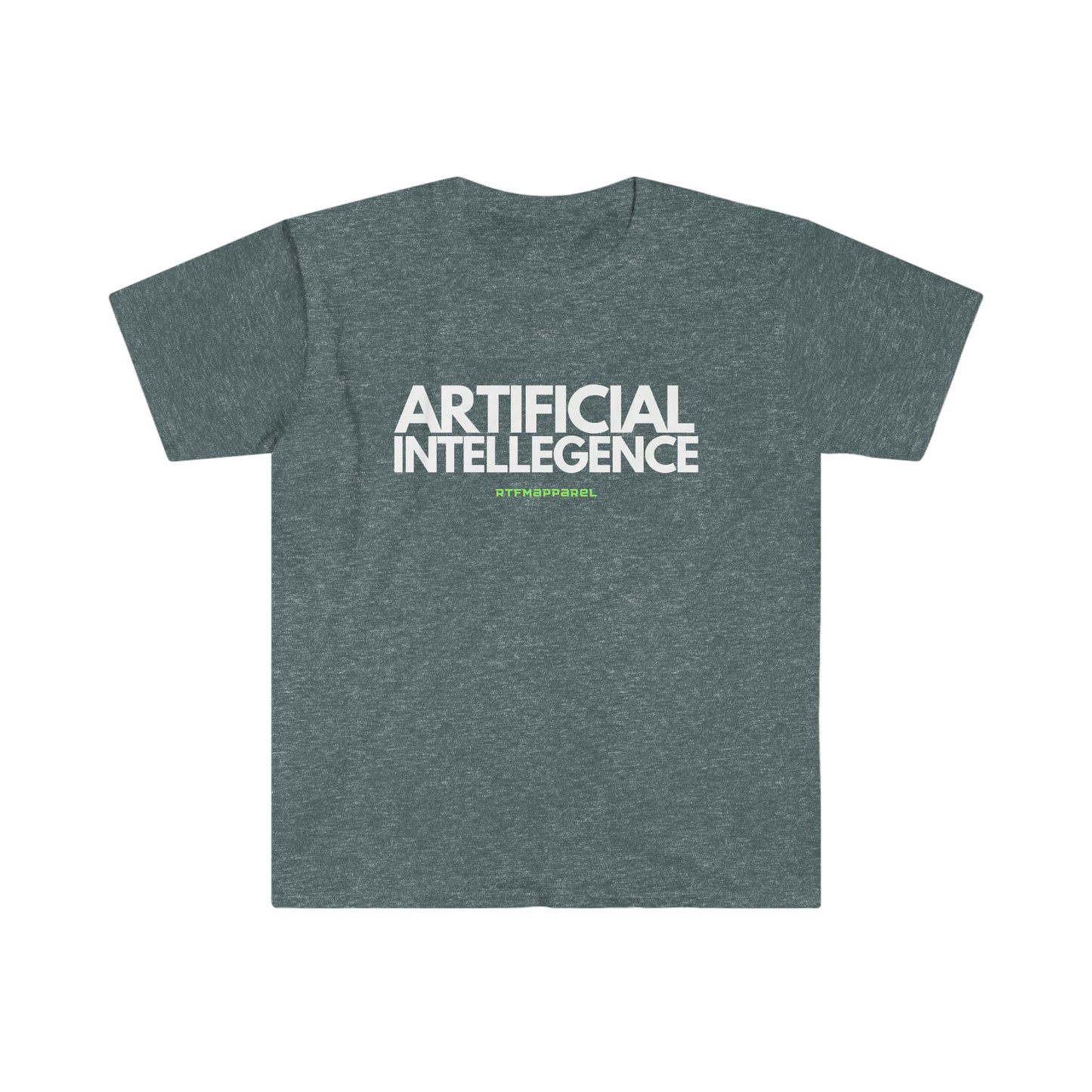 Artificial Intellegence , Funny, Sysadmin, Geek, Project Manager, Developer, Gift Unisex Softstyle T-Shirt