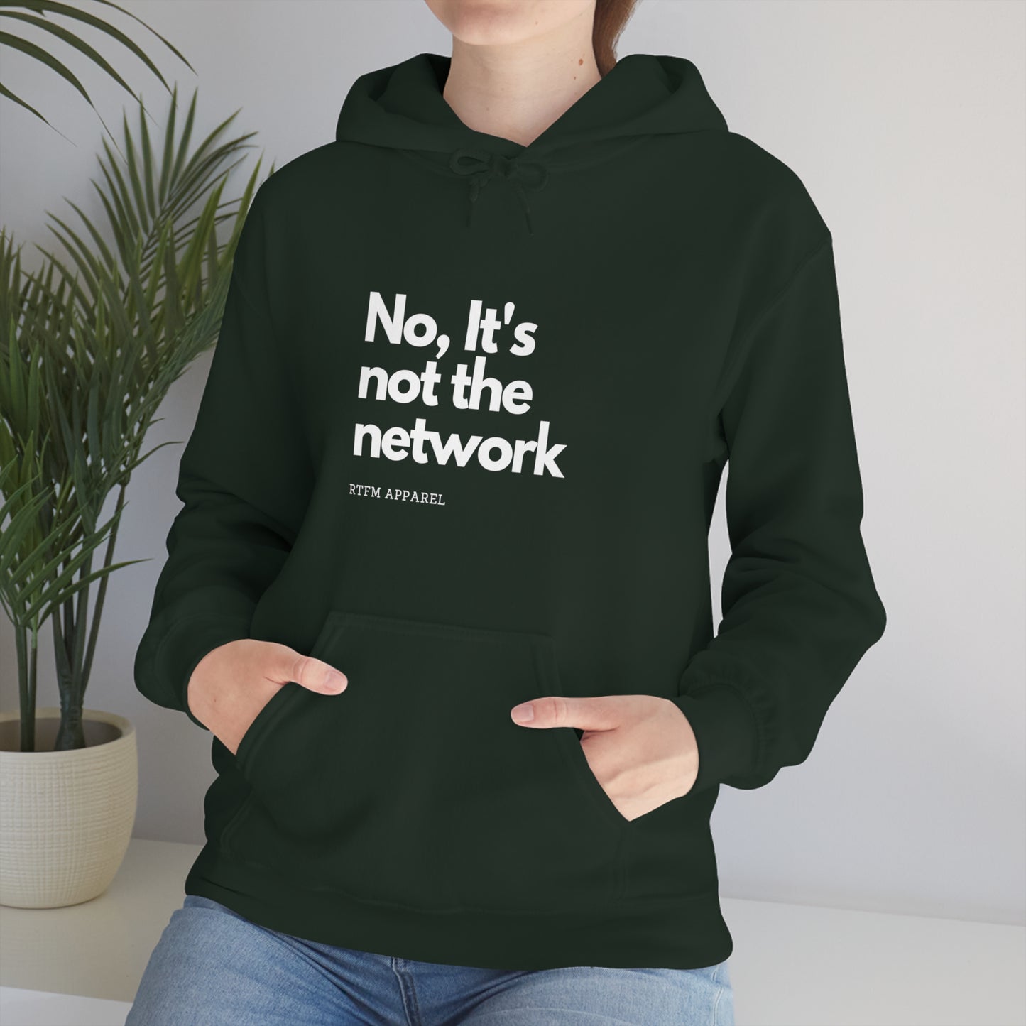 NO, It's not the network - Network Engineer, Cisco, Network, Wifi, Sysadmin, IT Support Hoodie