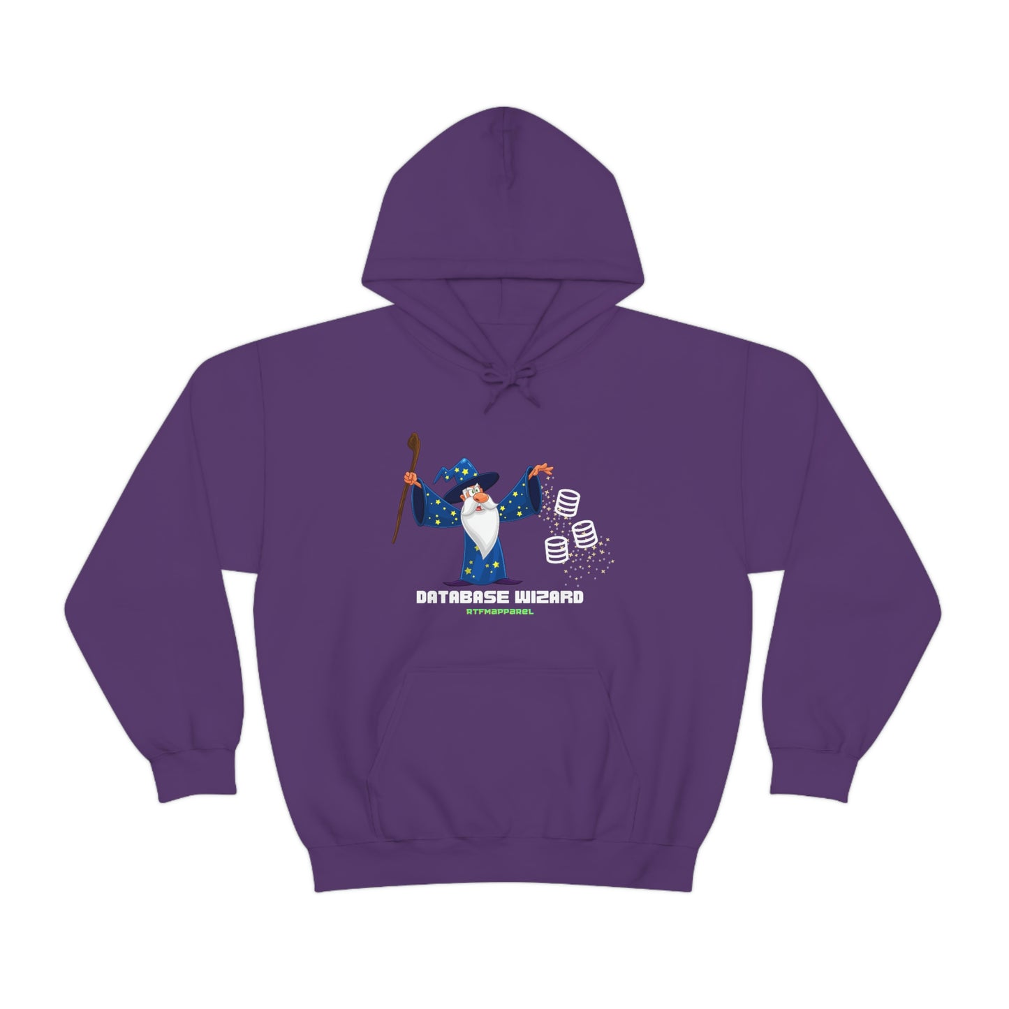 Database Wizard - SQL DBA Sysadmin Data Science Hooded Sweatshirt