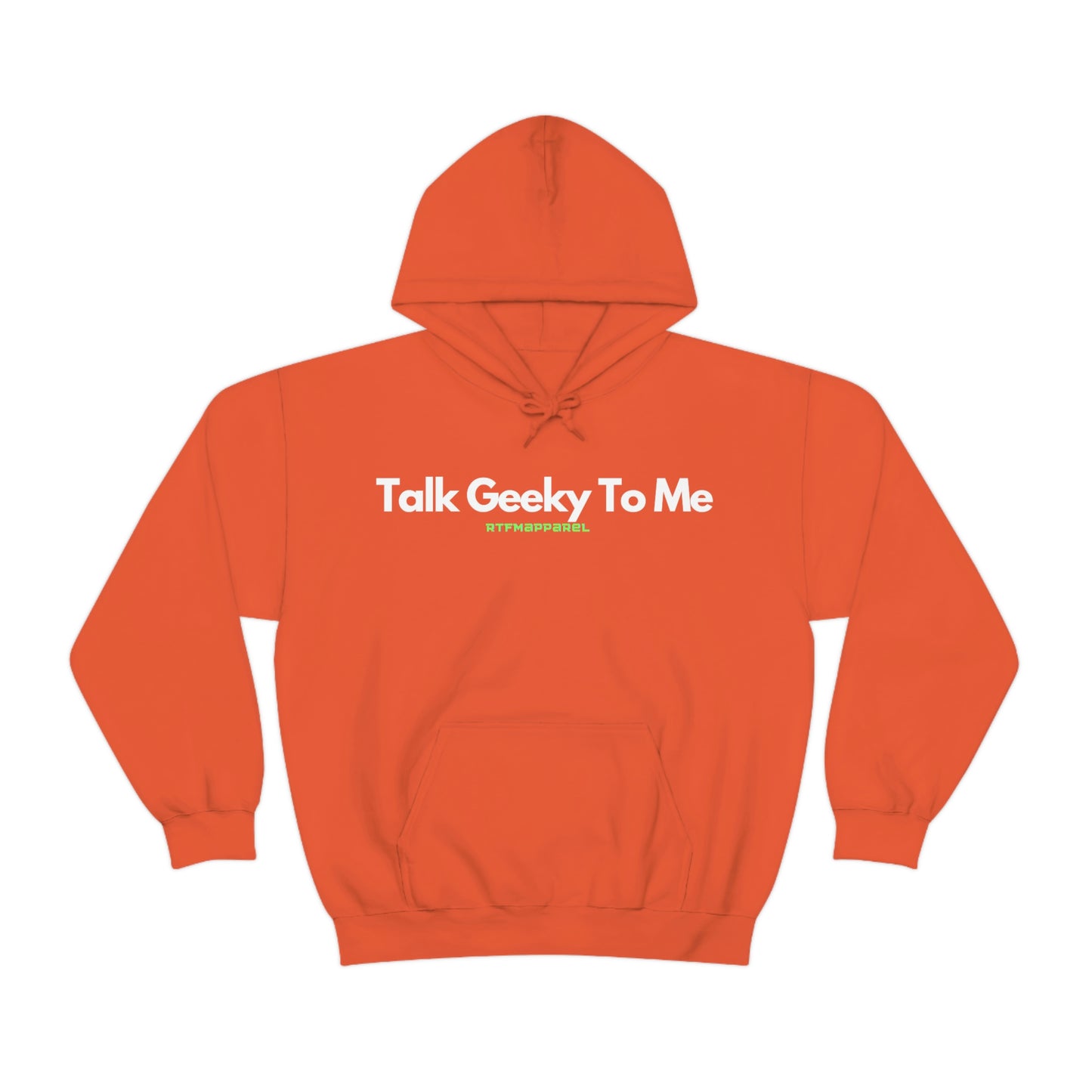 Talk Geeky to me, Funny, Sysadmin, Geek, Project Manager, Developer, Gift, Unisex Hooded Sweatshirt