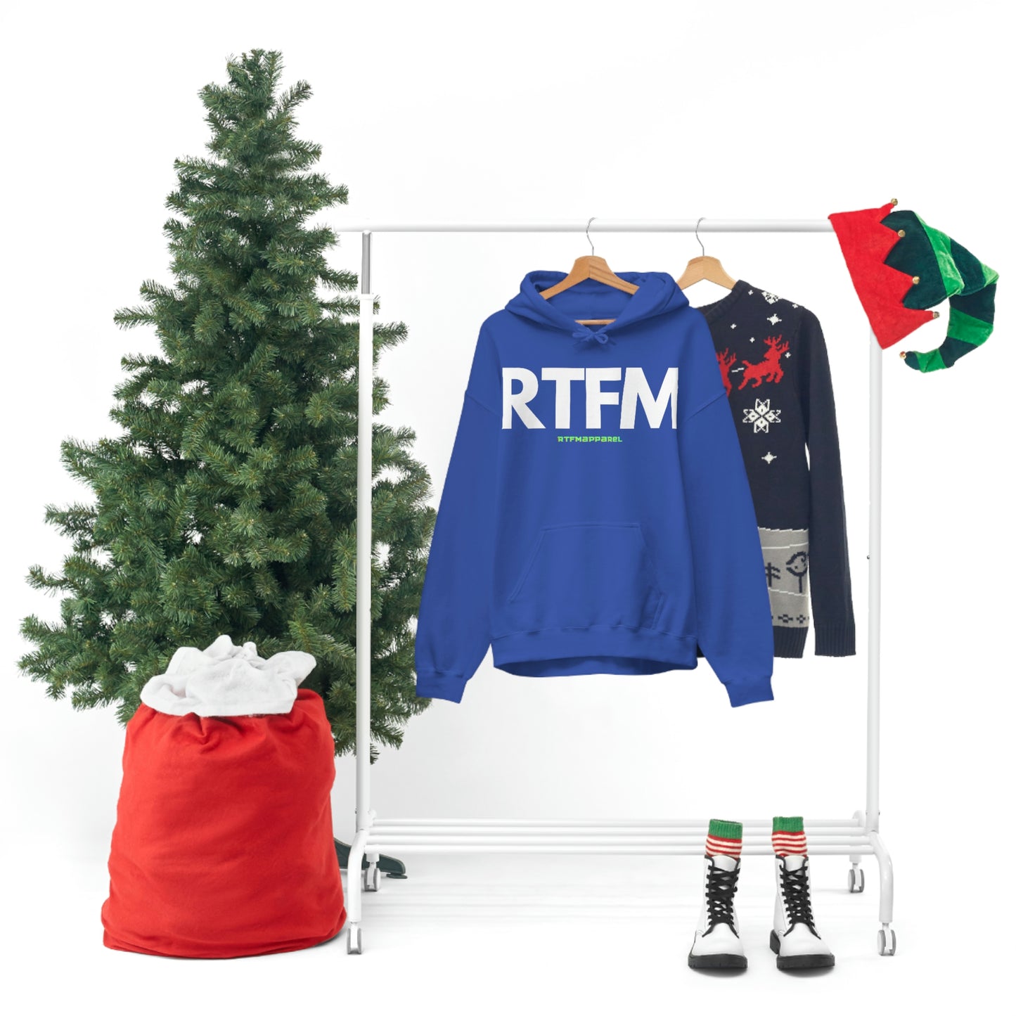 RTFM, Read the Manual, unny, Sysadmin, Geek, Project Manager, Developer, Gift, Unisex Hooded Sweatshirt