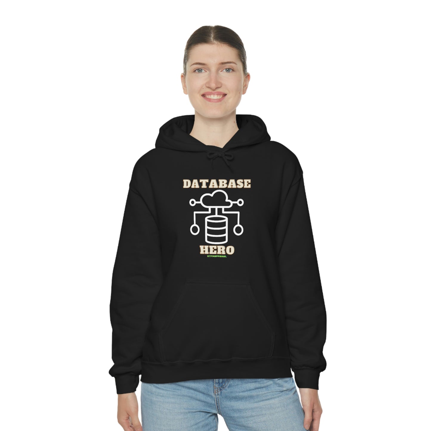 Database Hero - Funny DBA, SQL, Data Science Hoodie
