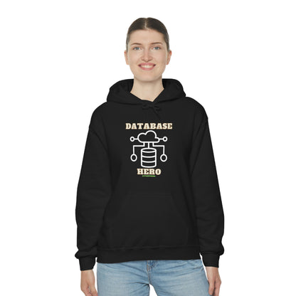 Database Hero - Funny DBA, SQL, Data Science Hoodie