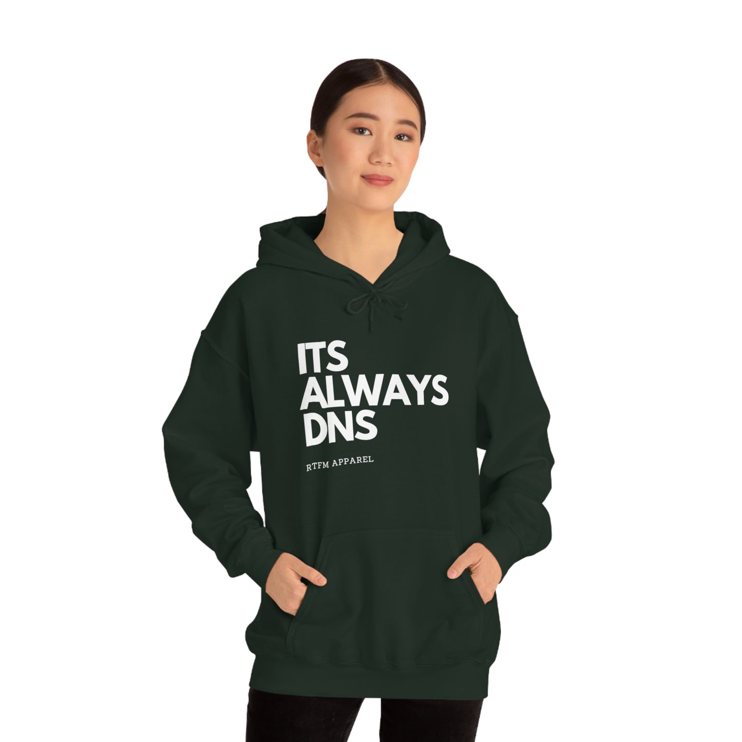 ITS ALWAYS DNS - Network Engineer, Cisco, Network, Wifi, Sysadmin, IT Support Hoodie