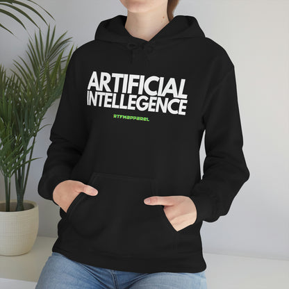 Artificial Intellegence, AI, Funny , Sysadmin, Geek, Project Manager, Developer, Gift, Unisex Hooded Sweatshirt