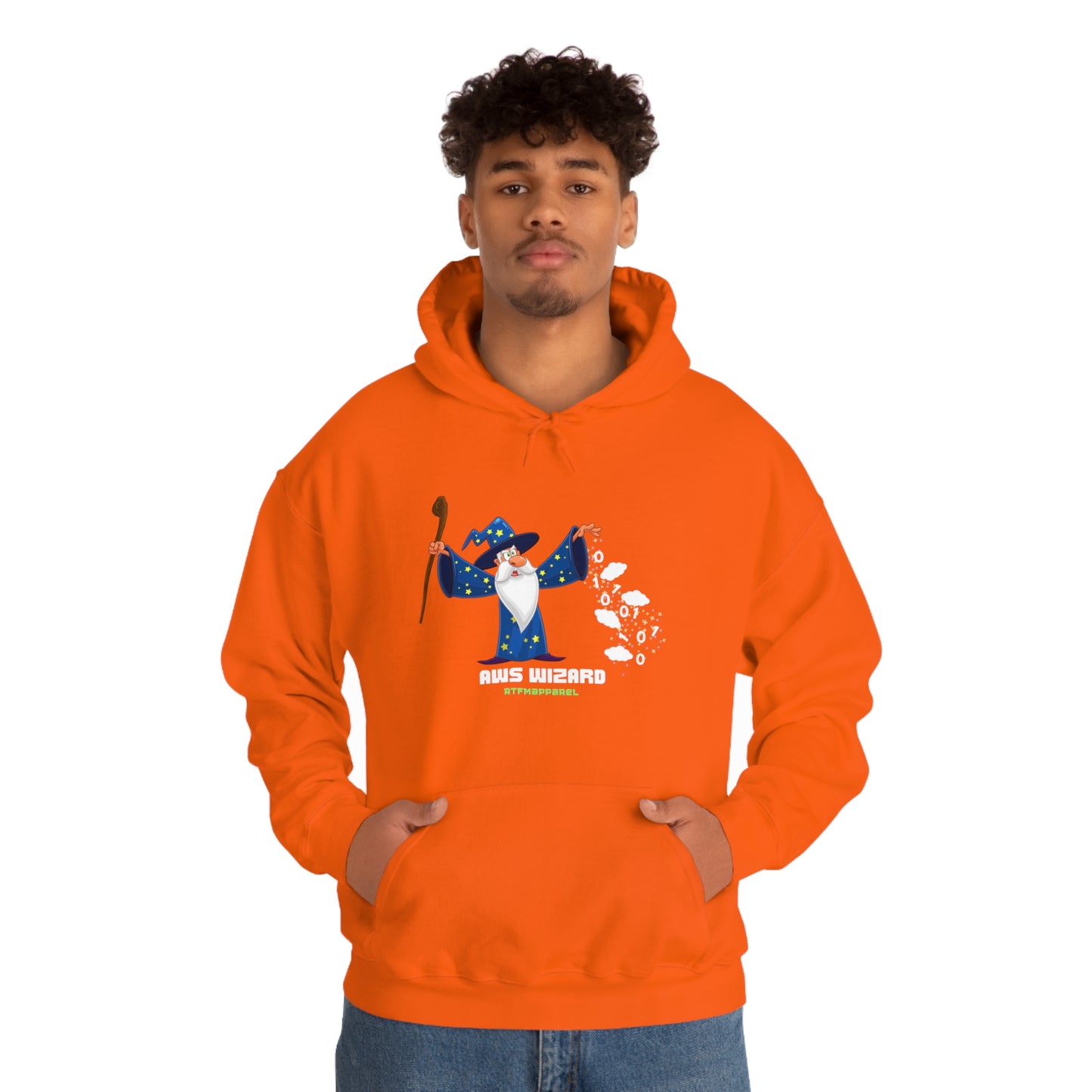 AWS Wizard -  Cloud, Sysadmin, Cloud Engineer, Architect, AWS Hoodie