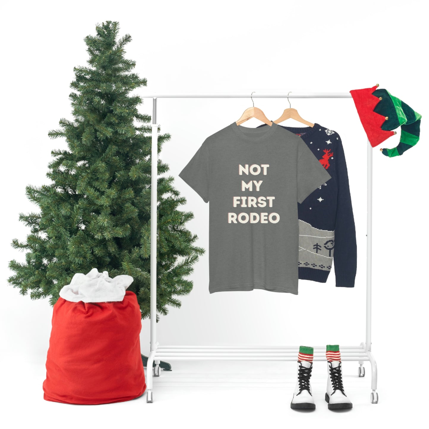 "Not My First Rodeo" Funny, Sysadmin, Geek, Gamer, Developer, Gift Cotton Tee