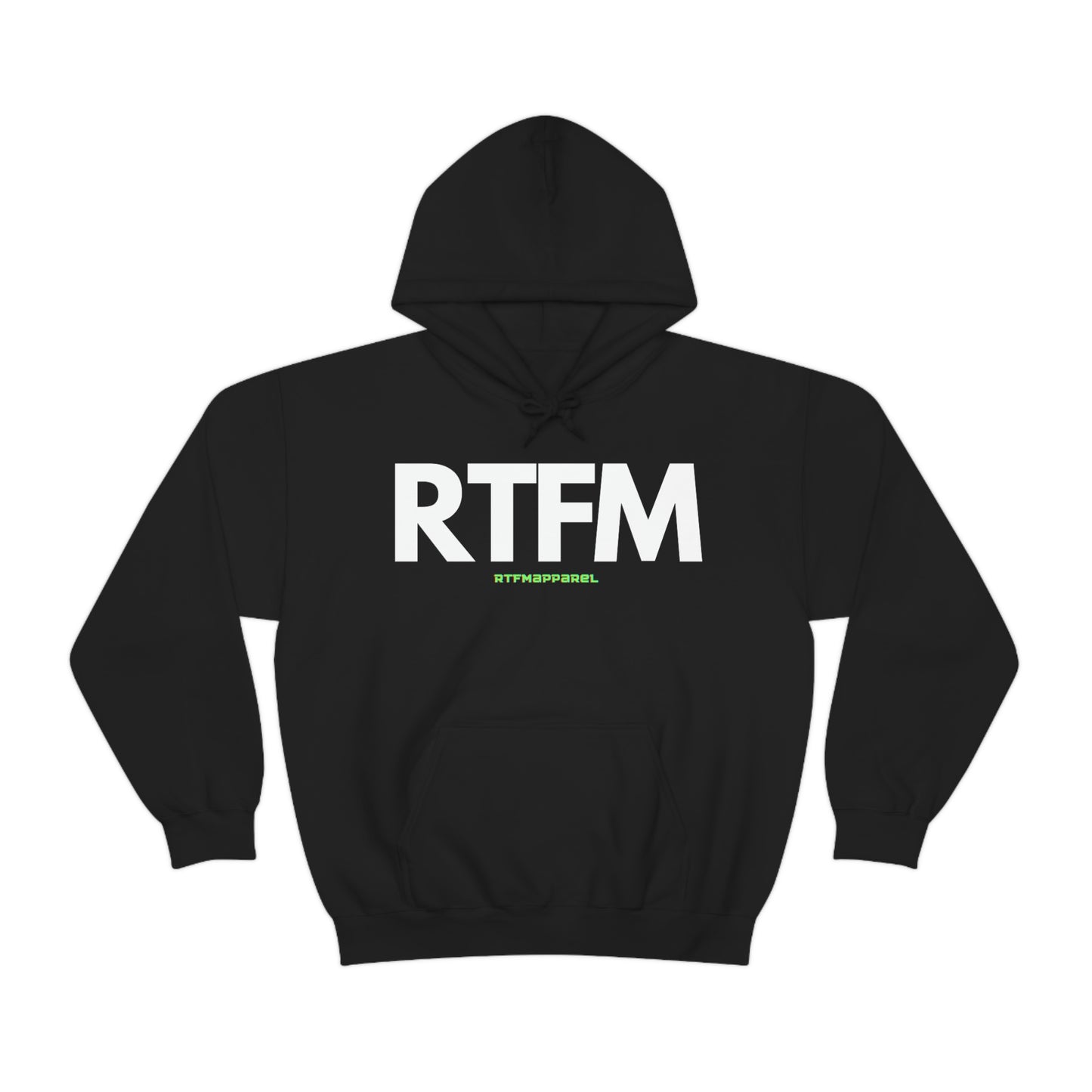 RTFM, Read the Manual, unny, Sysadmin, Geek, Project Manager, Developer, Gift, Unisex Hooded Sweatshirt
