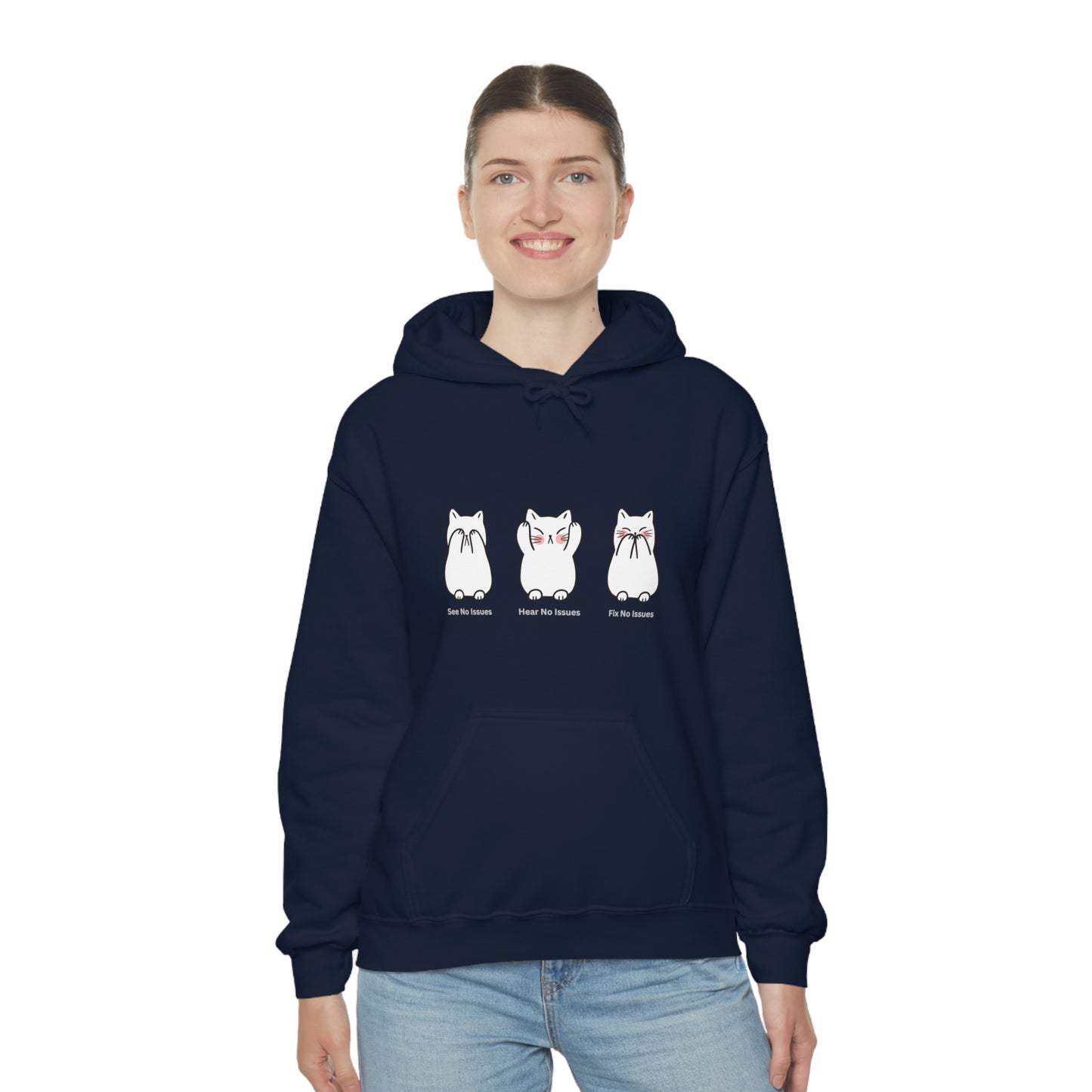 See No Issues, Fix No Issues -  Helpdesk, Sysadmin, Cloud Engineer, Architect, Azure, AWS, Network admin, Server Admin  Hoodie