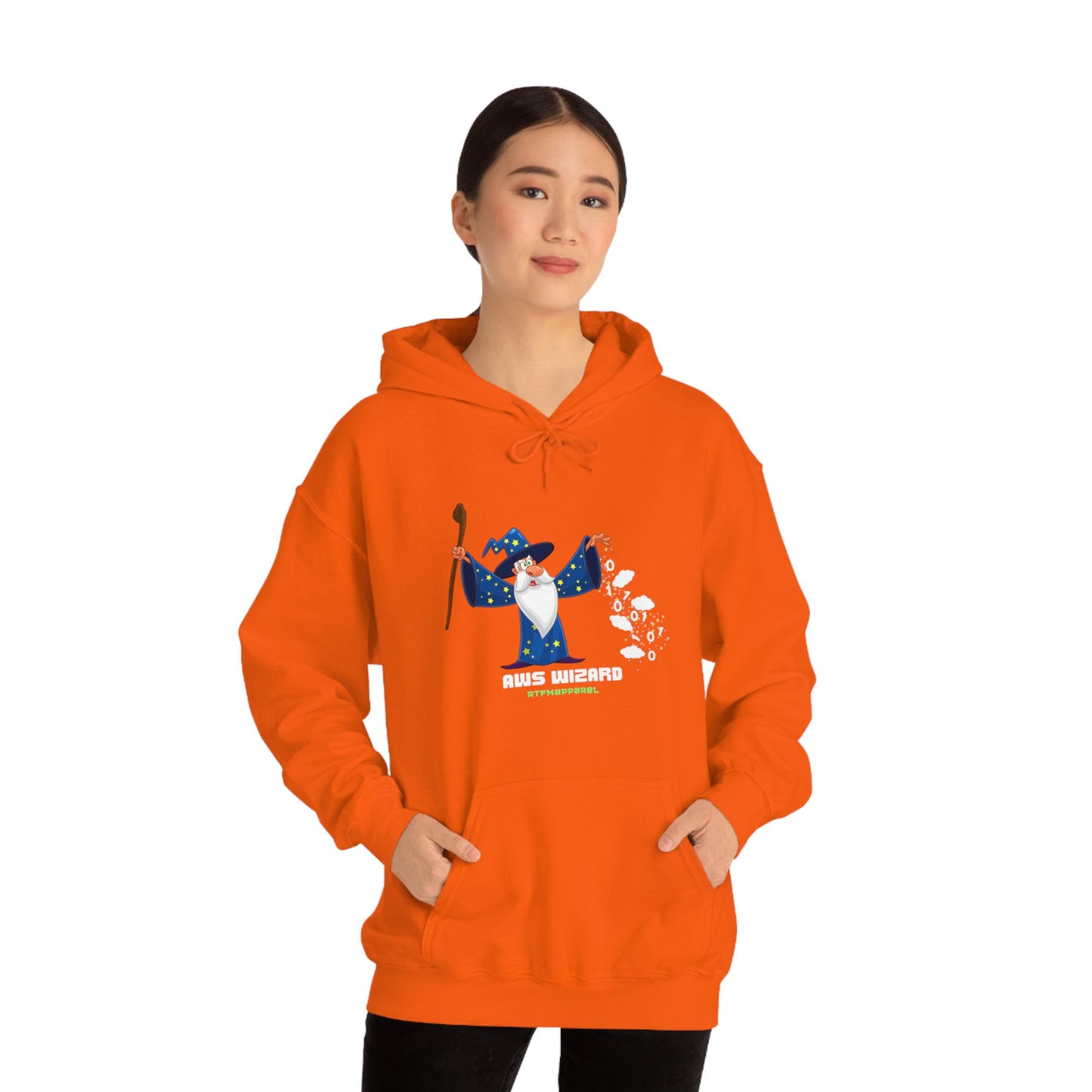 AWS Wizard -  Cloud, Sysadmin, Cloud Engineer, Architect, AWS Hoodie