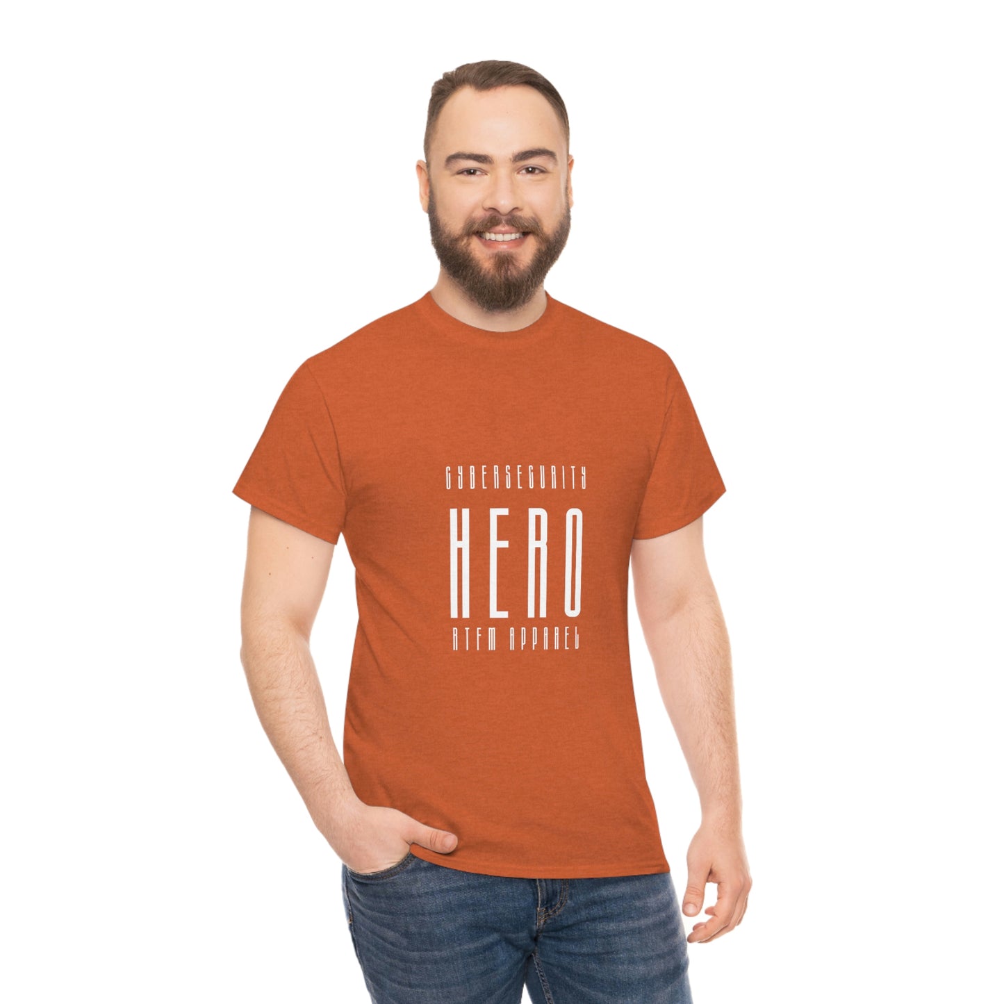 Cyber Security Hero - Unisex Heavy Cotton Tee - Funny, Humor, Perfect Gift