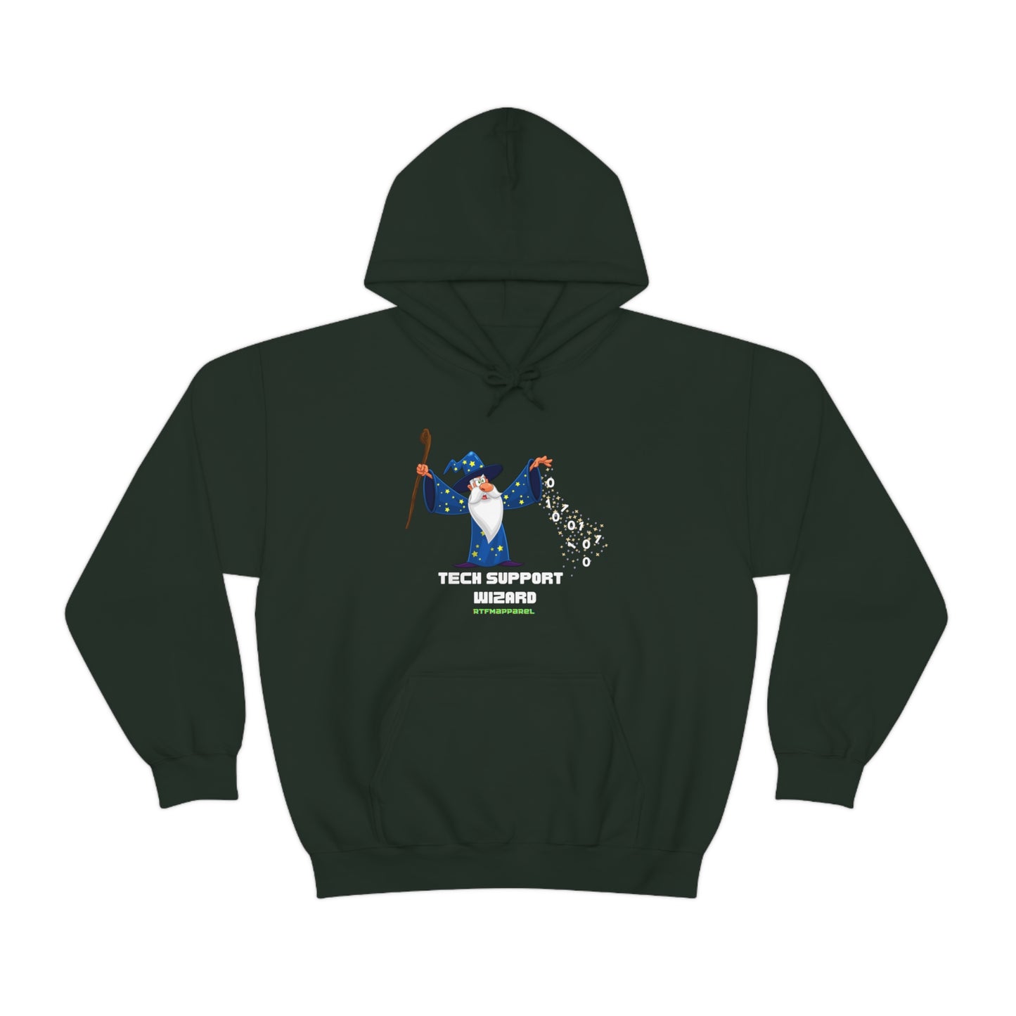 Tech Support Wizard -  Helpdesk, Sysadmin, Cloud Engineer, Architect, Azure, AWS, Network admin, Server Admin  Hoodie