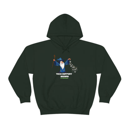 Tech Support Wizard -  Helpdesk, Sysadmin, Cloud Engineer, Architect, Azure, AWS, Network admin, Server Admin  Hoodie