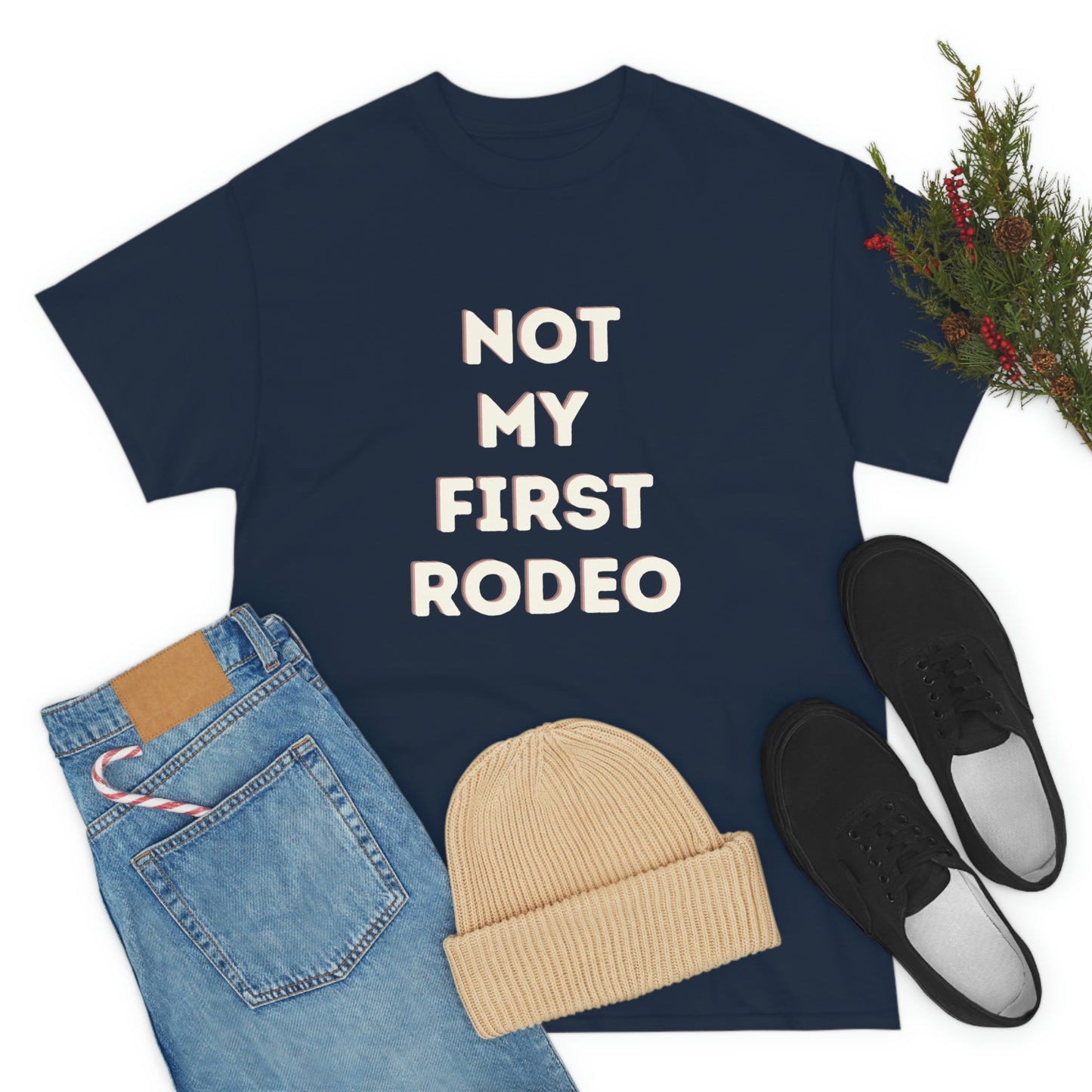 "Not My First Rodeo" Funny, Sysadmin, Geek, Gamer, Developer, Gift Cotton Tee