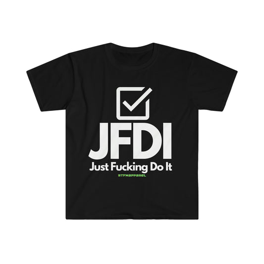 JFDI Checkbox — Tech Tee