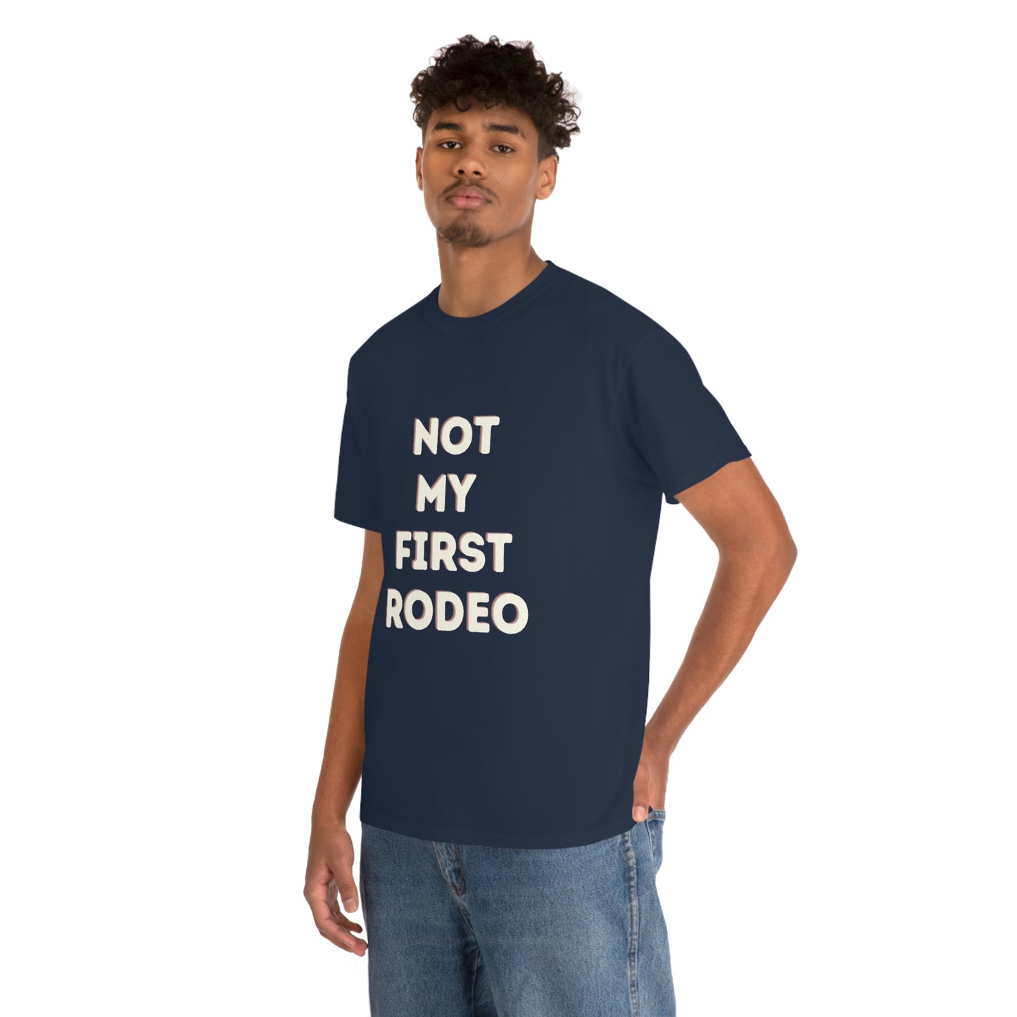 "Not My First Rodeo" Funny, Sysadmin, Geek, Gamer, Developer, Gift Cotton Tee