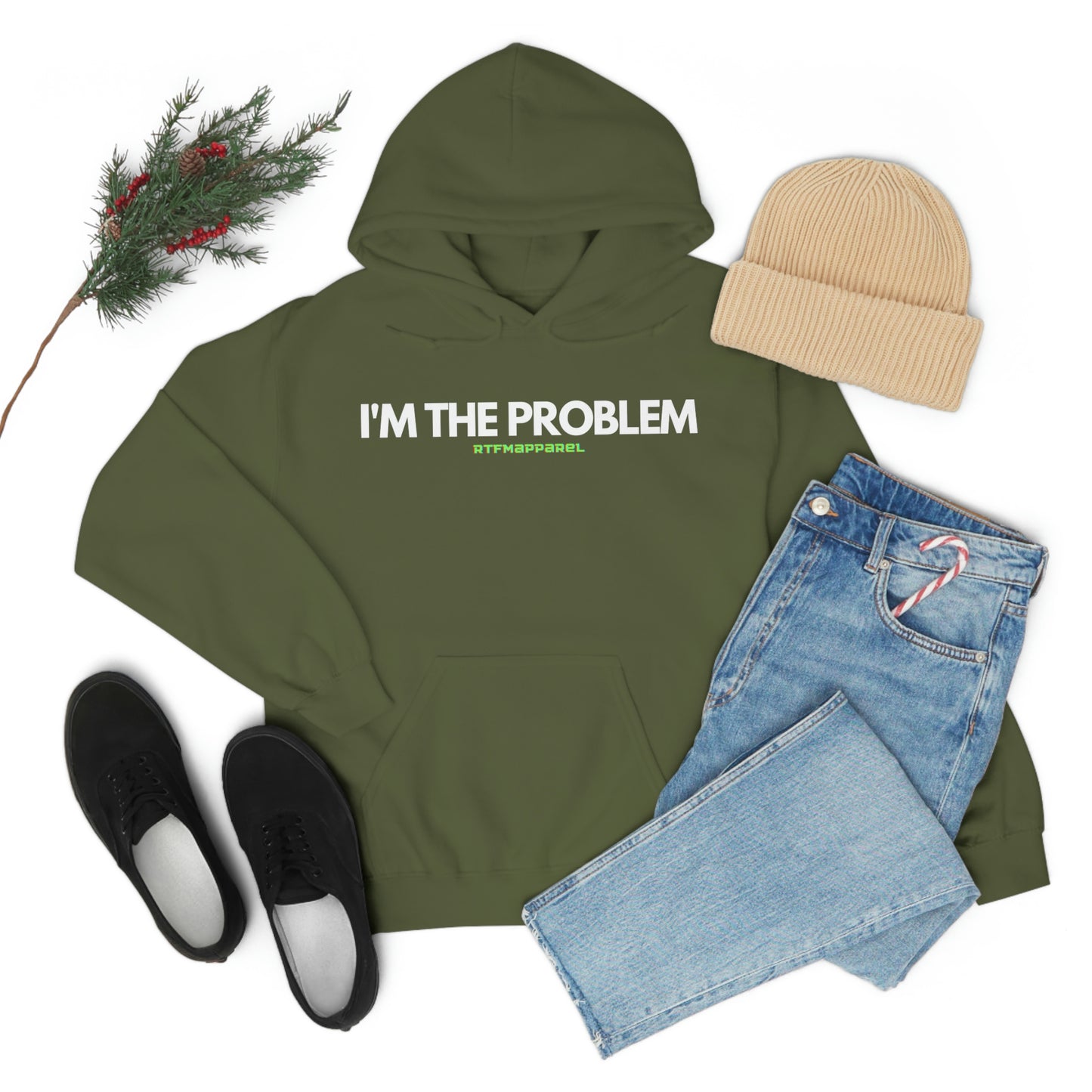 I'm the problem - Funny, Womens gift, mothers day, geek Hooded Sweatshirt