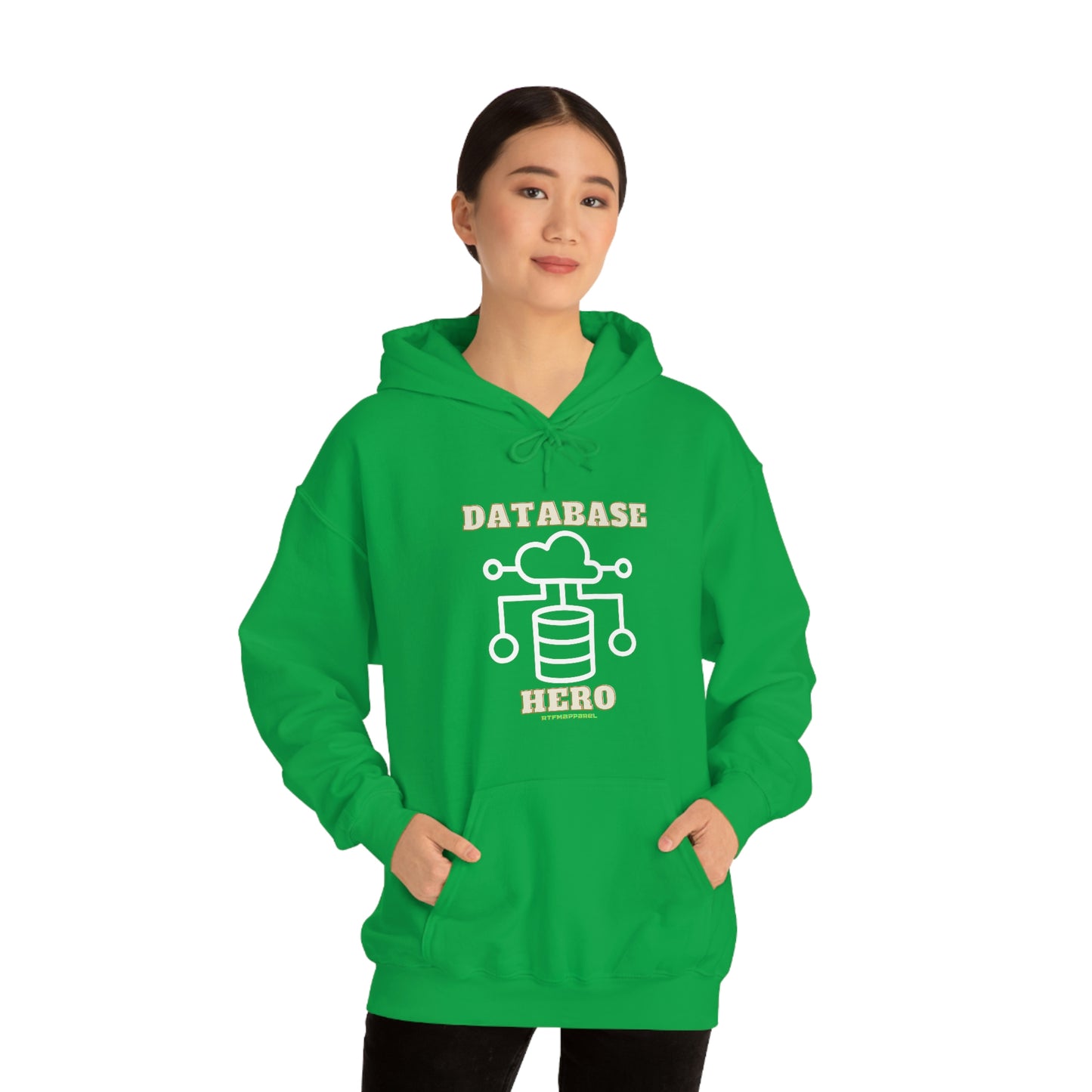 Database Hero - Funny DBA, SQL, Data Science Hoodie