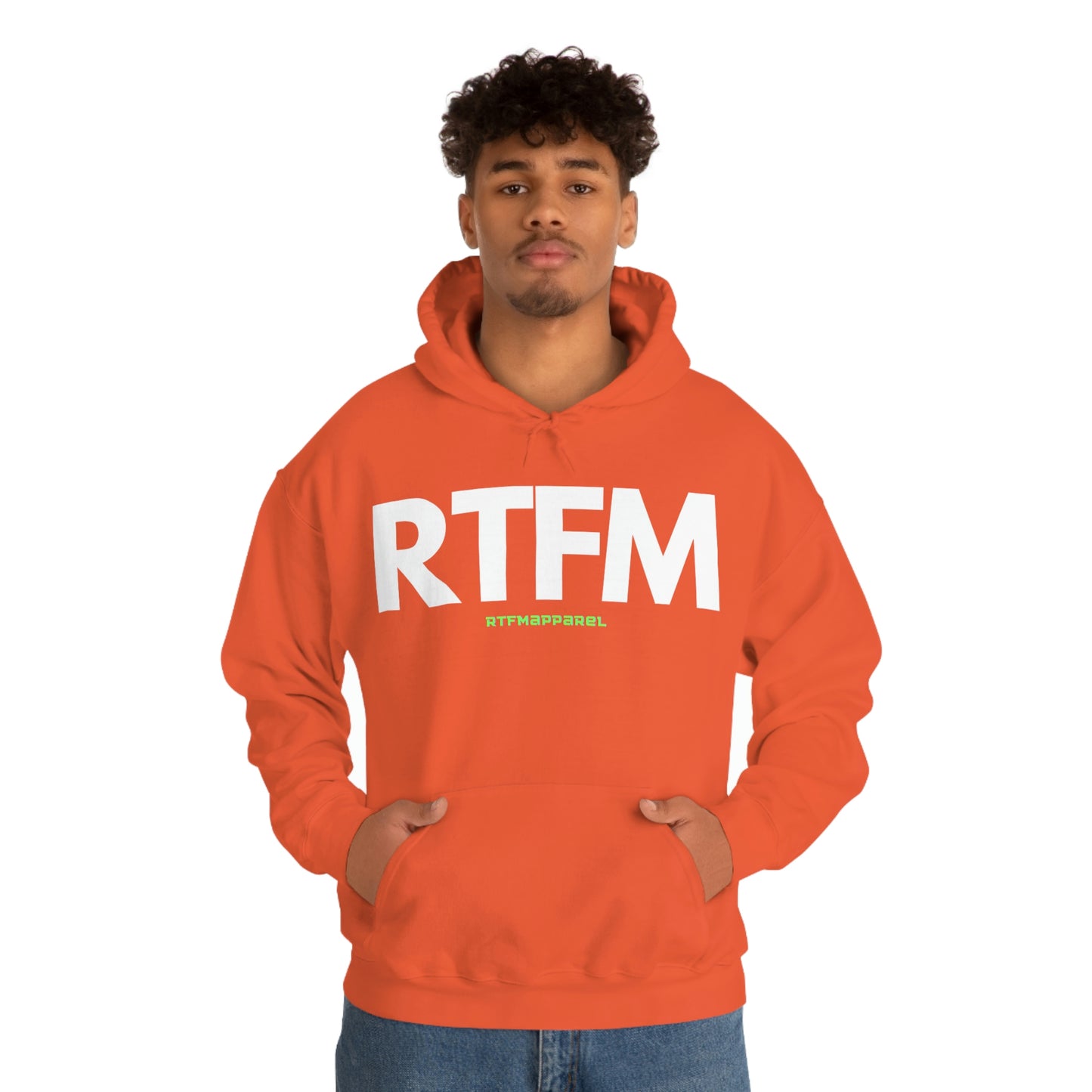 RTFM, Read the Manual, unny, Sysadmin, Geek, Project Manager, Developer, Gift, Unisex Hooded Sweatshirt
