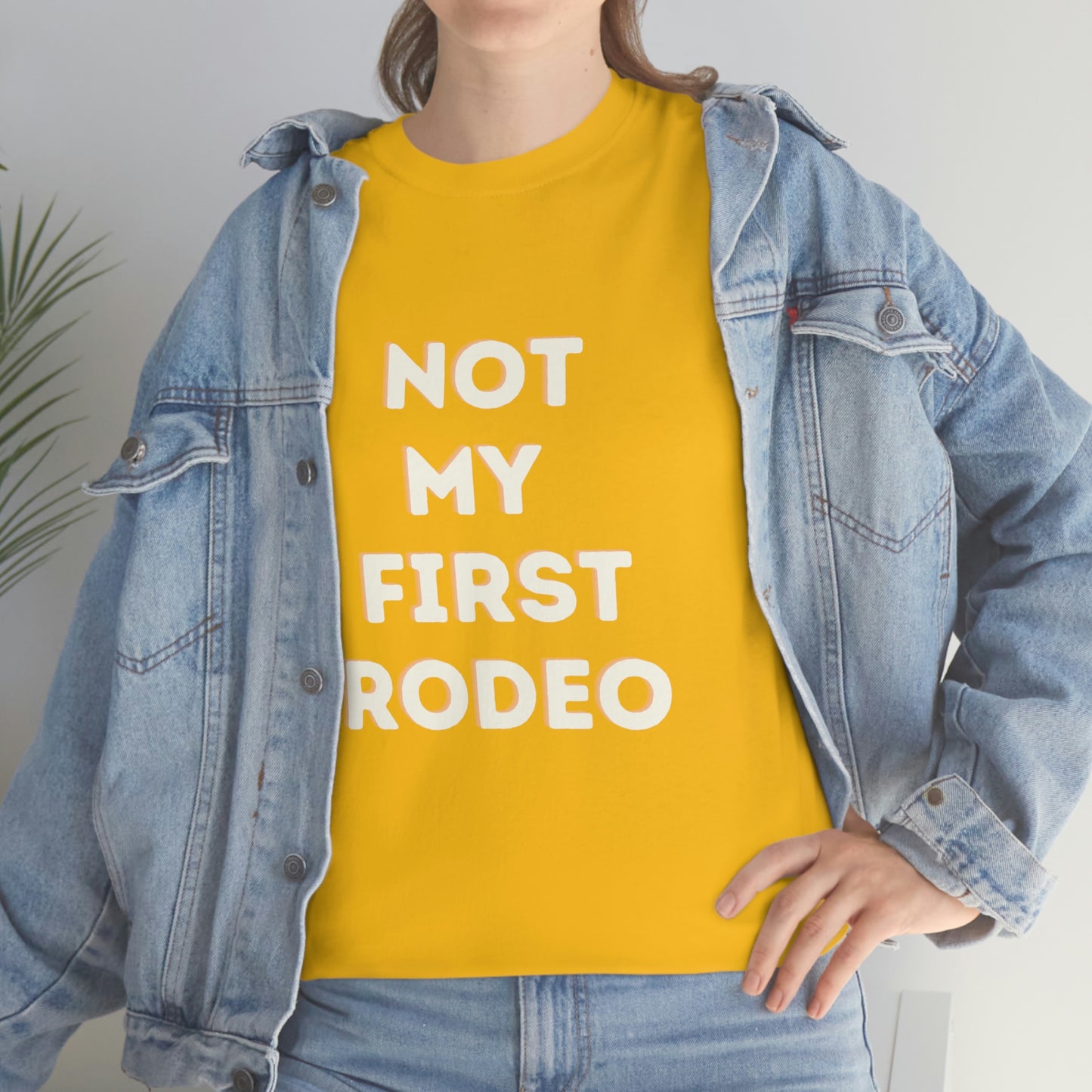"Not My First Rodeo" Funny, Sysadmin, Geek, Gamer, Developer, Gift Cotton Tee